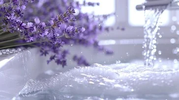 Bath Salt – Lavender & Chamomile for Deep Relaxation & Emotional Calm - 500g